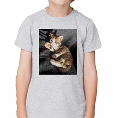 Remera Gato Europeo Bebe Tomando Sol - tienda online