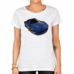 Remera Auto Azul Carrera Rapido - TiendaCubik