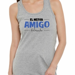 Musculosa Deportiva El Mejor Amigo Del Mundo