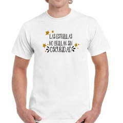 Remera Las Estrellas No Brillan Sin - tienda online