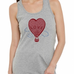 Musculosa Deportiva Love Amor Love Is In The Air El