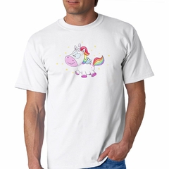 Remera Unicornio Feliz Entre Estrellas - comprar online