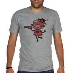 Remera Robot Tuercas Iman Corazon M2 - tienda online