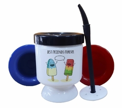 Mate Best Friends Pan Jamon Y Queso - comprar online