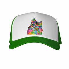 Gorra Gato Pintura Varios Colores Art - TiendaCubik