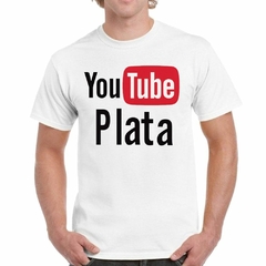 Imagen de Remera Youtube Plata Frase Chiste Risa