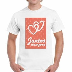 Remera Juntos Por Y Para Siempre Amor - comprar online