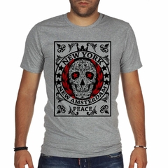 Imagen de Remera New York New Amsterdam Peace Skull