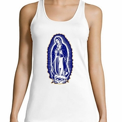 Musculosa Deportiva Virgen De Guadalupe Azul Religion - comprar online