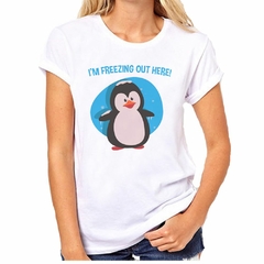 Remera Pinguino Im Freezing Out There