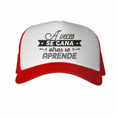 Gorra A Veces Se Gana Y Otras Se Aprende en internet