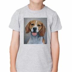 Remera Perro Beagle Pintura Art - TiendaCubik