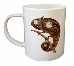 Taza Steampuk Art Camaleon Metal Reloj - comprar online