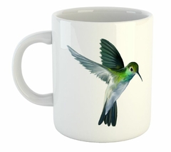 Taza Colibri Verde Oscuro Verde Manzana