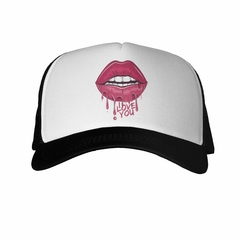 Gorra Beso Kiss Rosa I Love You Boca Art - comprar online