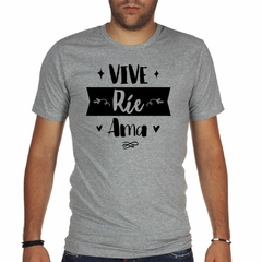 Remera Vive Rie Ama en internet