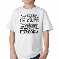 Remera Los Lunes Hasta Que No Me Tomo Un - comprar online