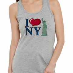 Musculosa Deportiva I Love New York Yo Amo New York - comprar online