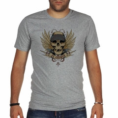 Imagen de Remera El Gringo Skulls Wings Art