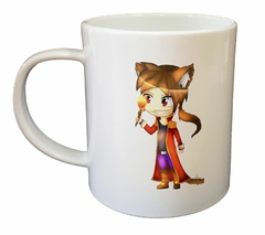 Taza Pop Art Anime Llama Gato - comprar online