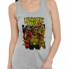 Musculosa Deportiva Knock Out Gorilla Boxeador En El Ring - comprar online