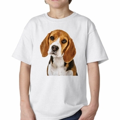 Imagen de Remera Perro Beagle Mirando Curioso