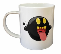 Taza Super Mario Galaxy Black Boo Video Game - comprar online