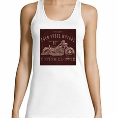 Musculosa Deportiva Cold Steel Motors Custom Chopper