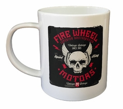 Taza Fire Wheel Superior Brotherhood Motors - tienda online