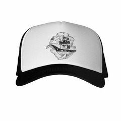 Gorra Ballena Barco Noche Estrella Oceano - comprar online