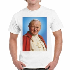 Remera Papa Juan Pablo Ii Religion Catolica #4 - TiendaCubik