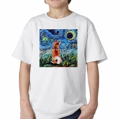 Remera Shiba Inu Noche Estrellada en internet