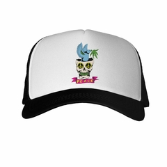 Gorra Calavera Lentes Signo Paz Love And Peace - comprar online