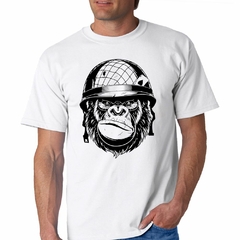 Remera Gorila Con Casco Vector en internet