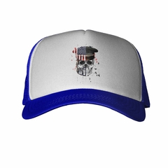 Gorra Calavera Con Bandera Estados Unidos