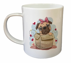 Taza Pug Con Mo - comprar online