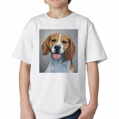 Remera Perro Beagle Pintura Art - tienda online