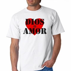 Remera Dios Es Amor - tienda online