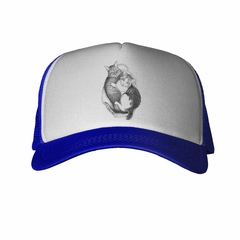 Gorra Gatitos Acostados Dibujo