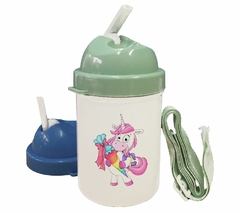 Cantimplora Unicorn Women Con Un Ramo