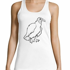 Musculosa Deportiva Buitre Dibujo Vector