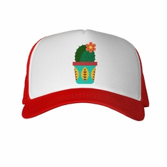 Gorra Cactus Dibujo Planta Con Una Flor en internet