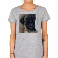 Remera Pug Durmiendo Perros Animales - TiendaCubik