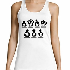 Musculosa Deportiva Bts Grupo Musica Negro Vector - comprar online