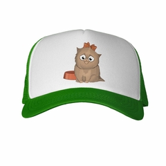 Gorra Gato Tierno Con Moñito - TiendaCubik