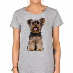 Remera Perro Yorkshire Sacando La Lengua en internet