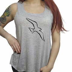 Musculosa Gaviota Volando Ilutracion Vector