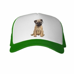 Gorra Pug Intelectual Con Lentes - TiendaCubik