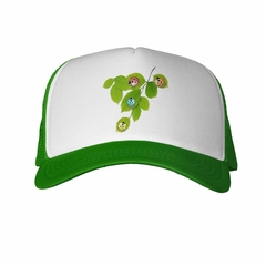 Gorra Hojas Verdes Mariquitas De Colores - TiendaCubik