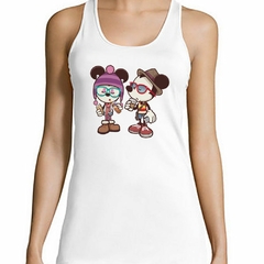 Musculosa Deportiva Minnie Mickey Hipsters Mode